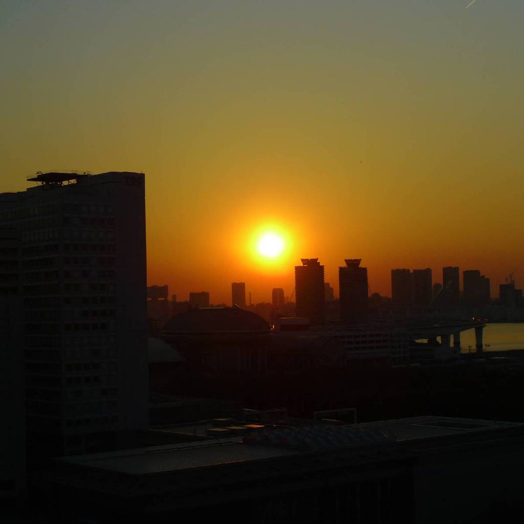 Sunset of TOKYO