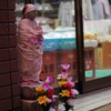 Jizo in shopping street