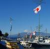 Fishermen's boats on New Year's day