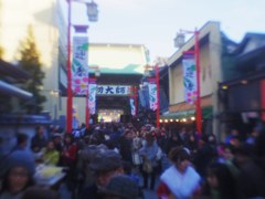 Gate of Nishiarai-Daishi temple 