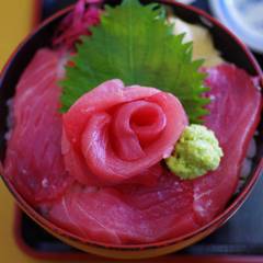 Tuna "Sushi bowl" at OHTSU fishery port