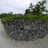 Coral stone wall