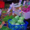 北千住の本町センター商店街にて（lensbaby, plastic-optic）