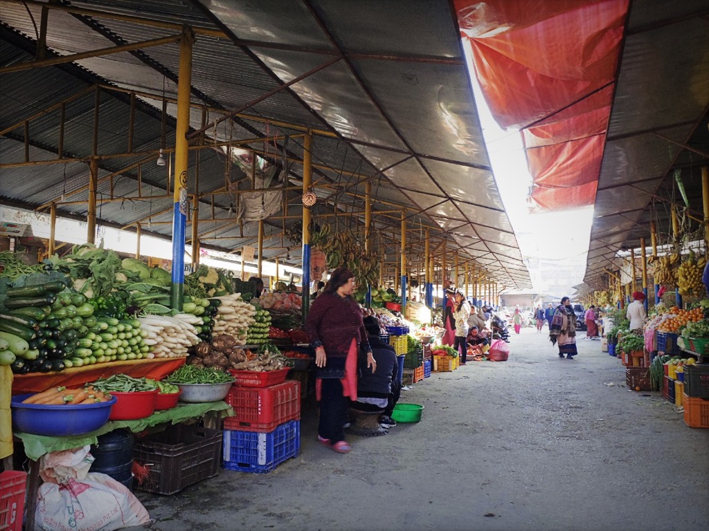 Market in Pokhara