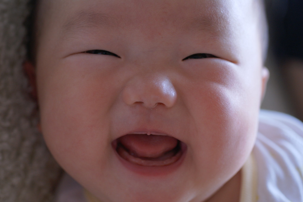 にっこにこ
