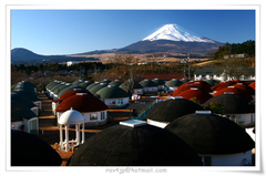 富士山とゲル
