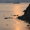 海峡の夕暮れ