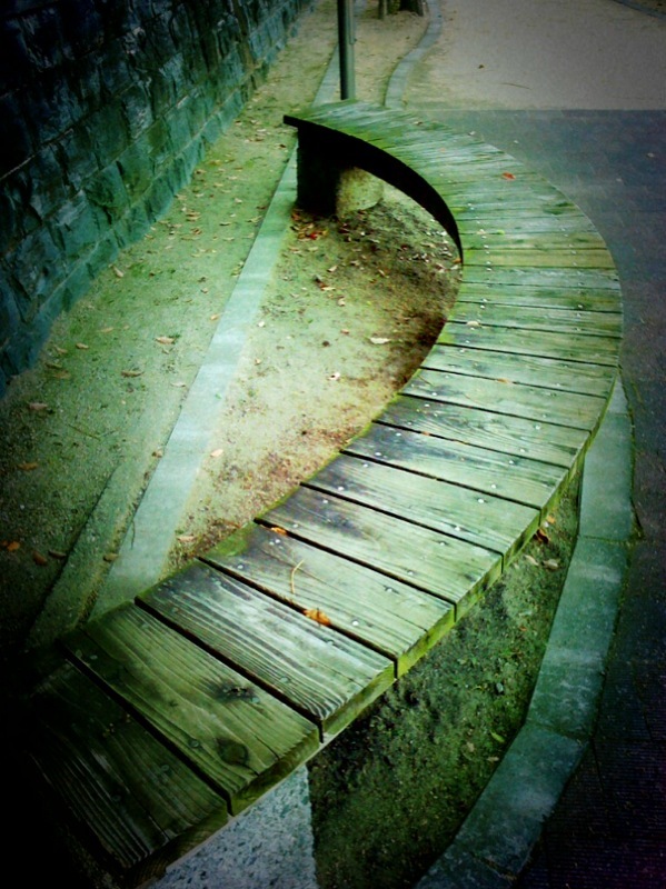 Wood Bench