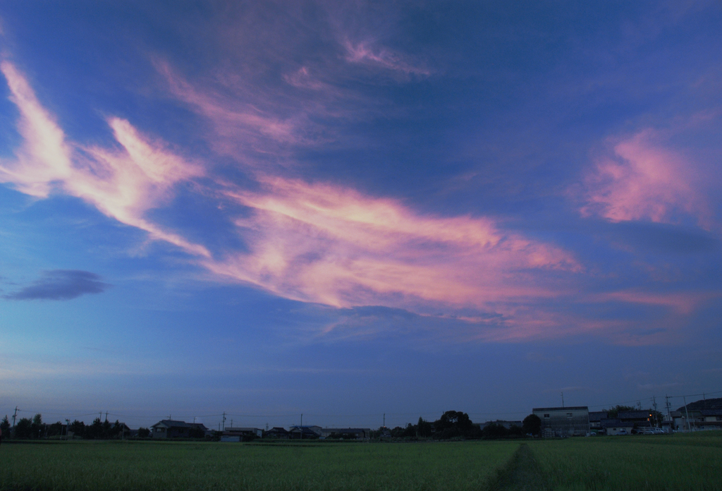 焼け雲
