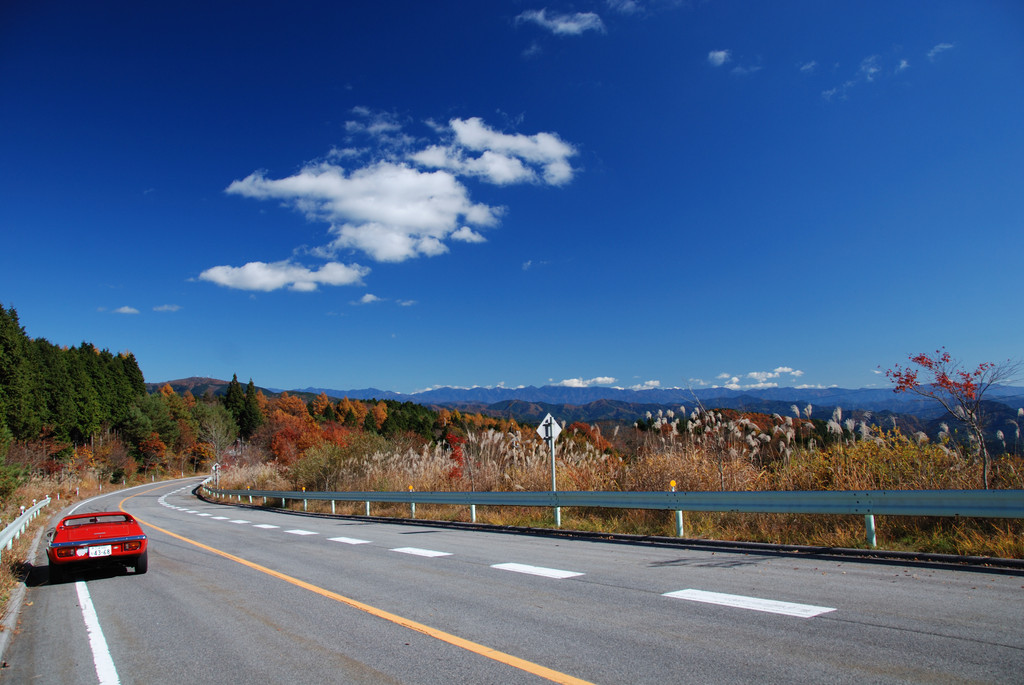 茶臼山高原道路