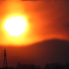 夕日