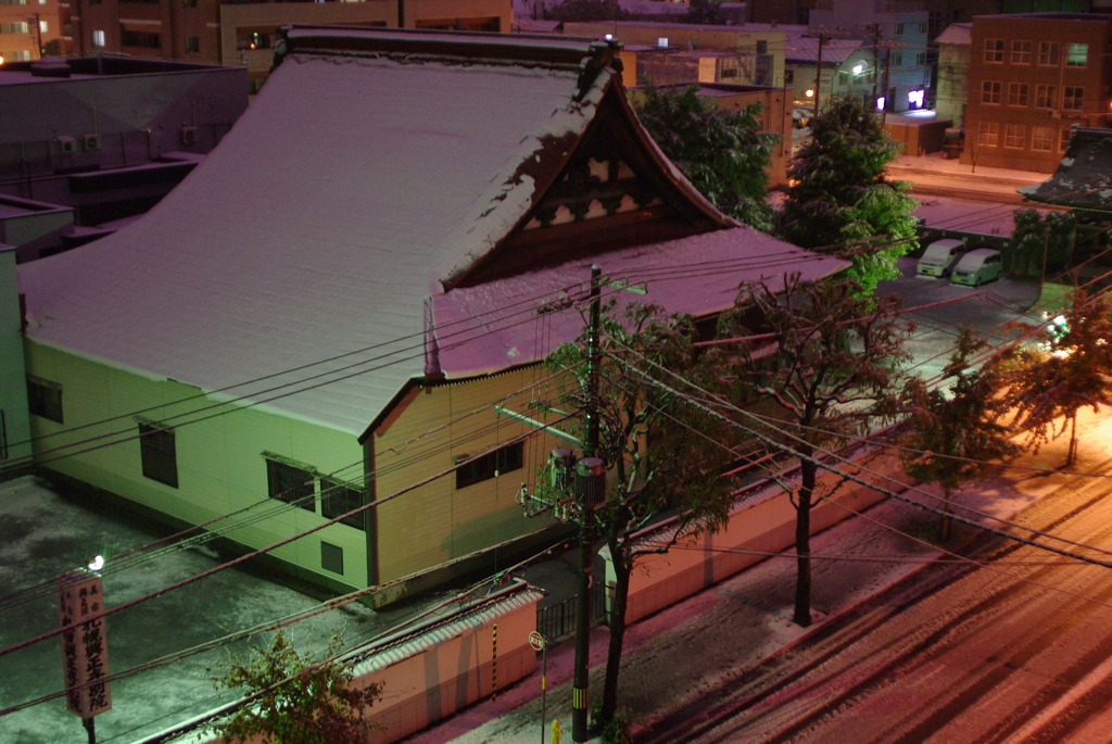 初積雪