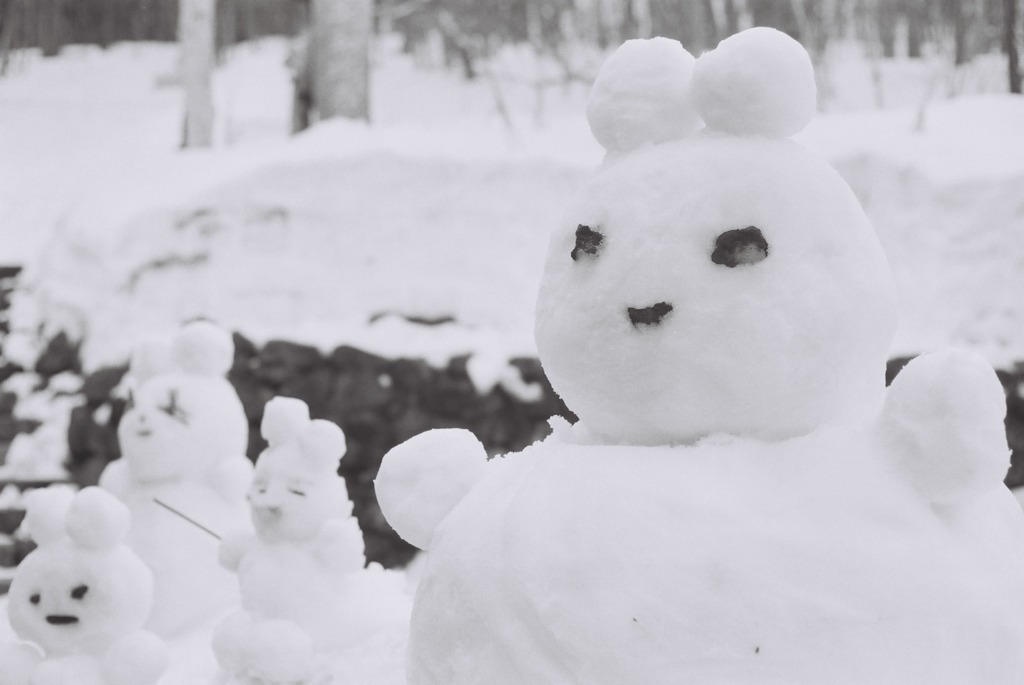 雪だるま一家