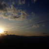夕日