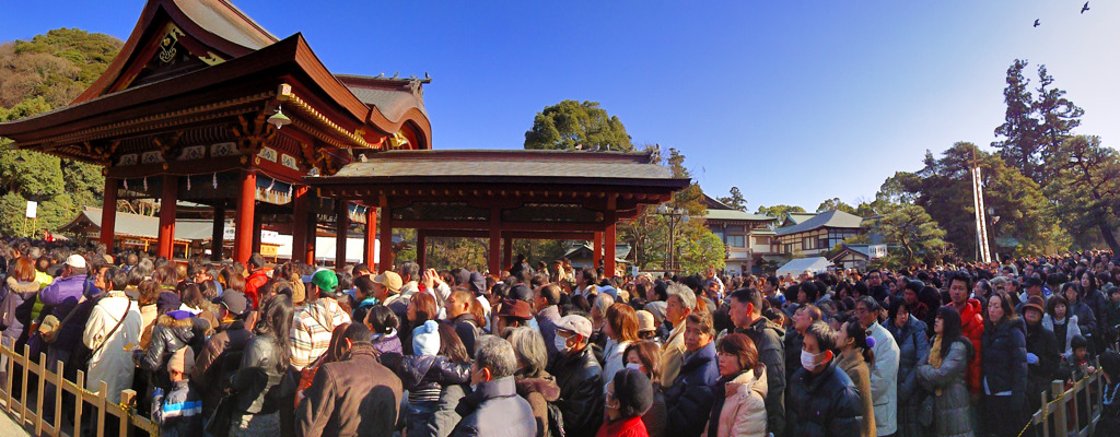 鶴岡八幡宮～幸を求めて