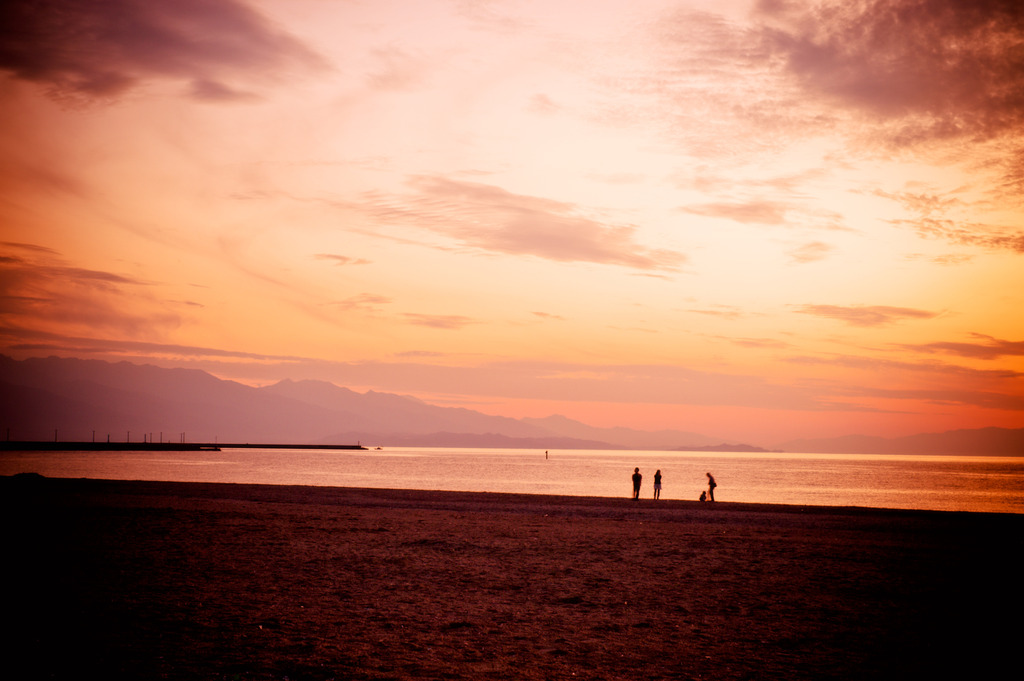 君と見た夕焼け