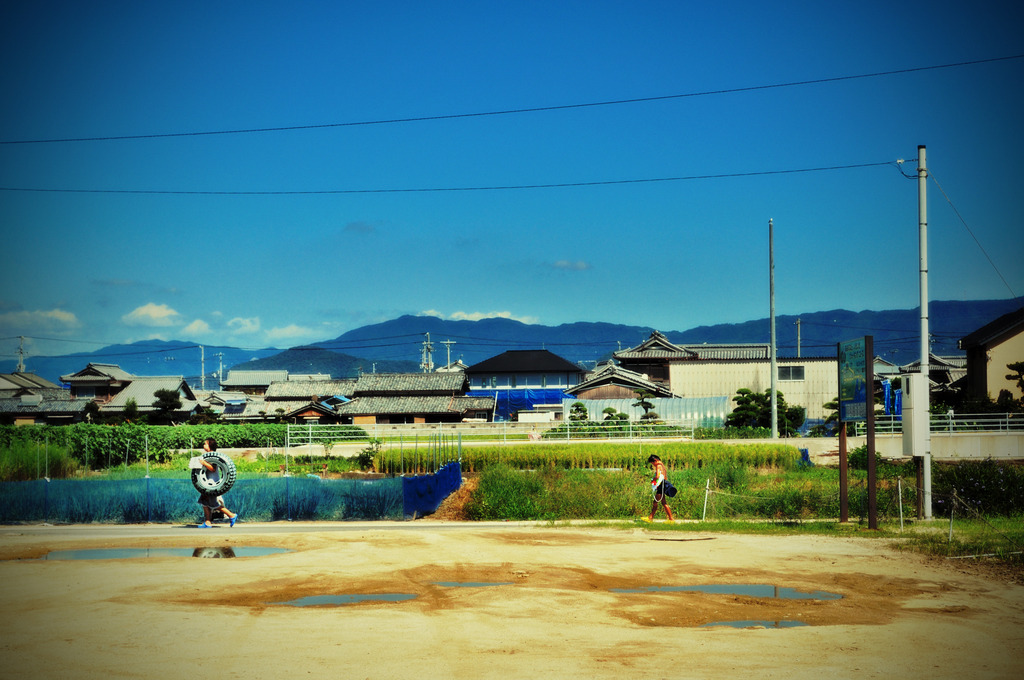 海水浴帰り