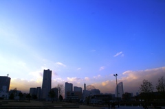 横浜の空