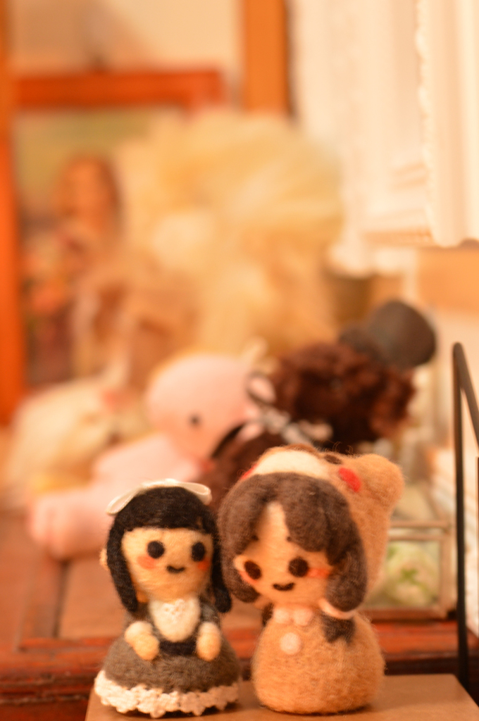昨日ｲﾍﾞﾝﾄで購入したお人形さん