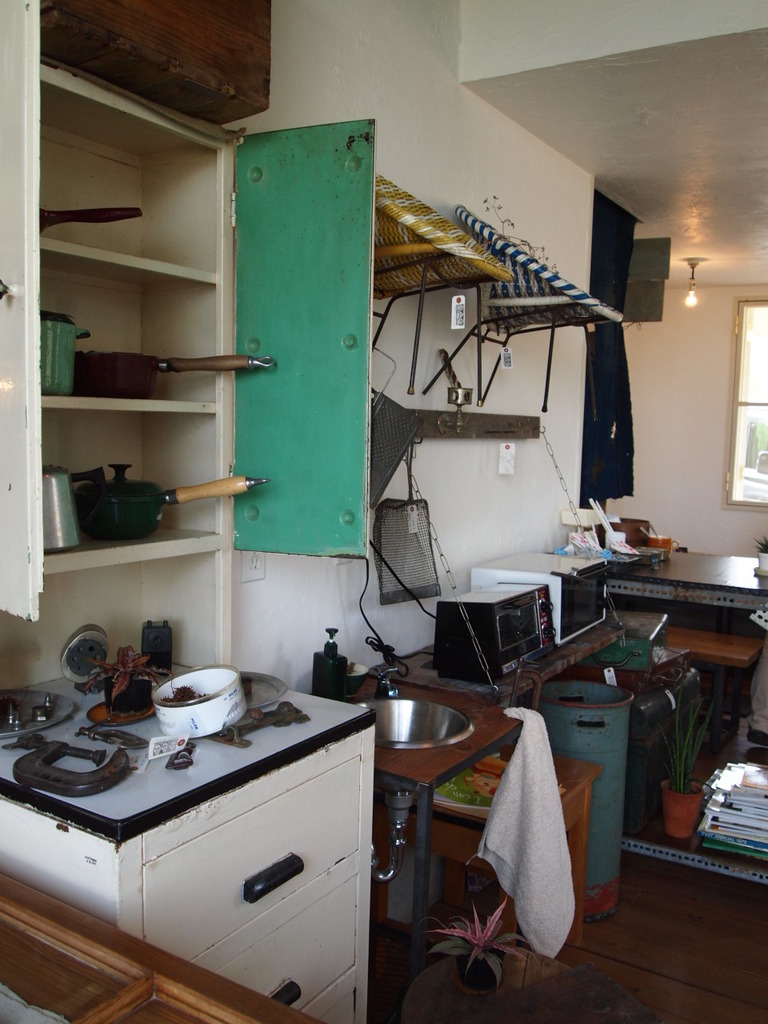 かわいいキッチン。