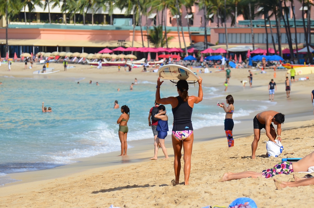 Surfer girl