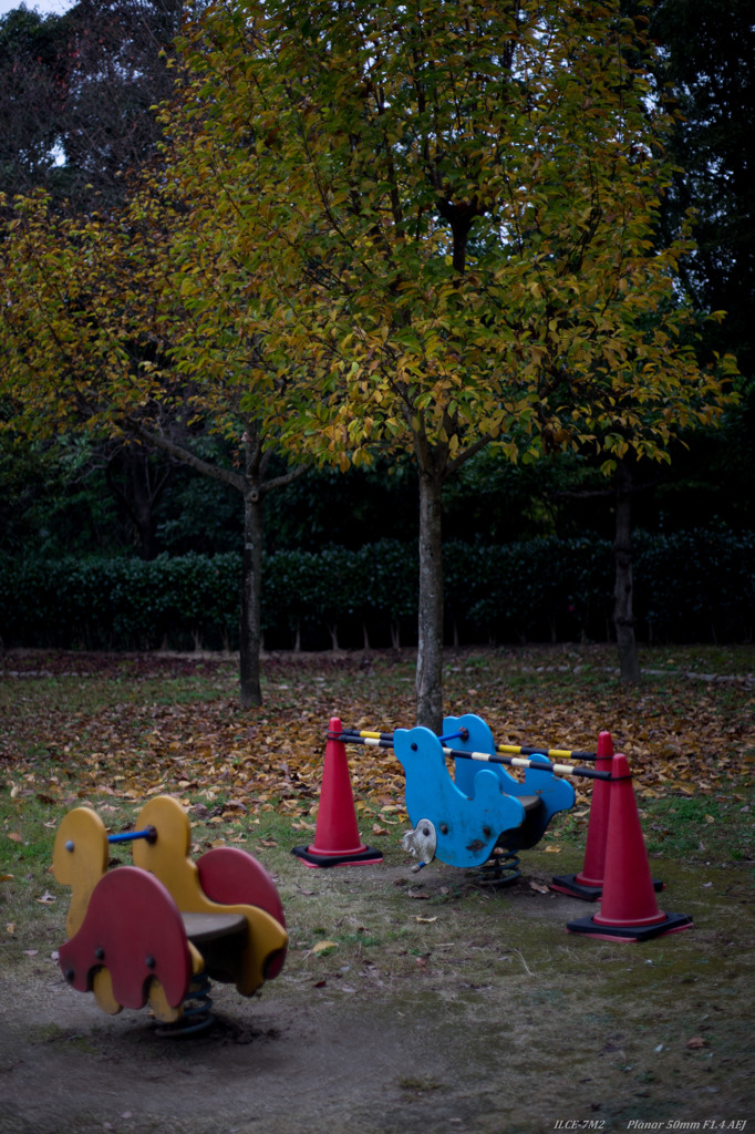 Deserted park