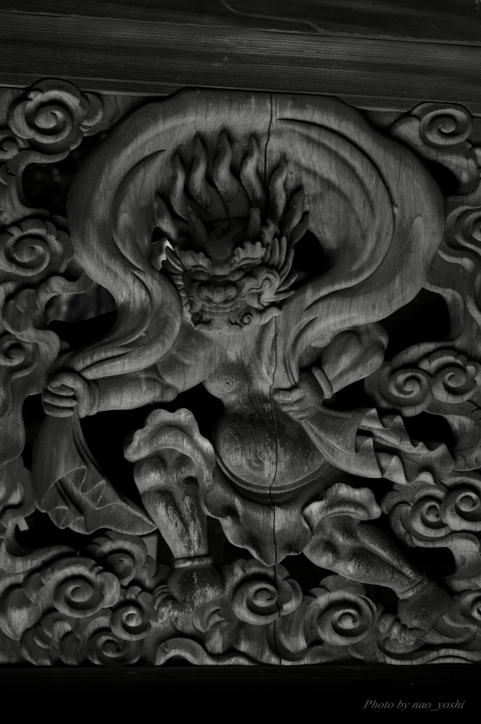 風神(松尾寺にて).