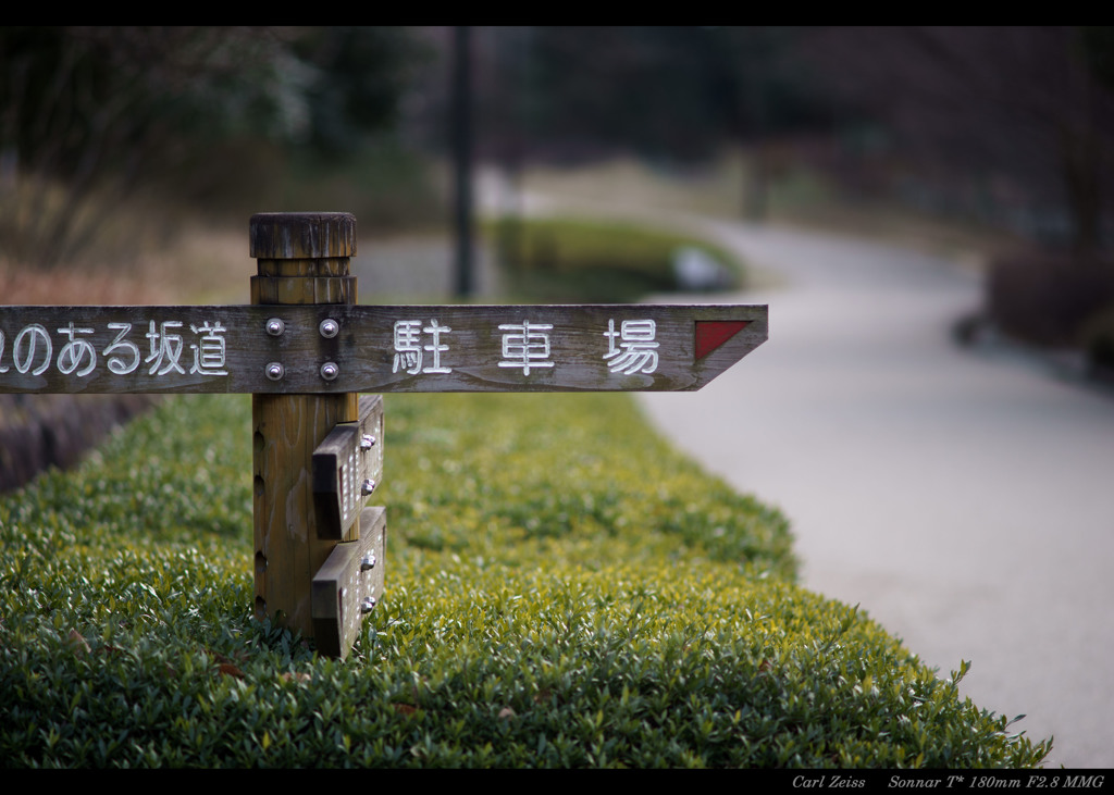 駐車場へ