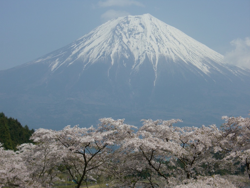 田貫湖の富士山