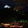 竹燈夜　和歌山城