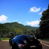 夏のオープンカー　けっこう暑そう!