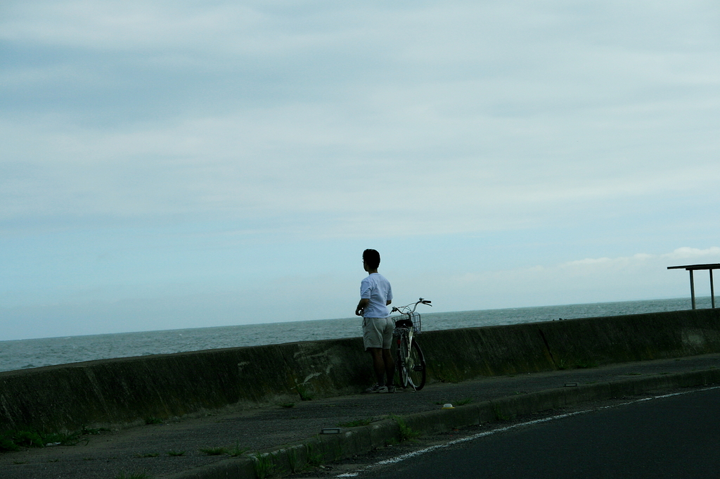 海をみる