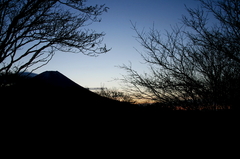 富士山の朝２