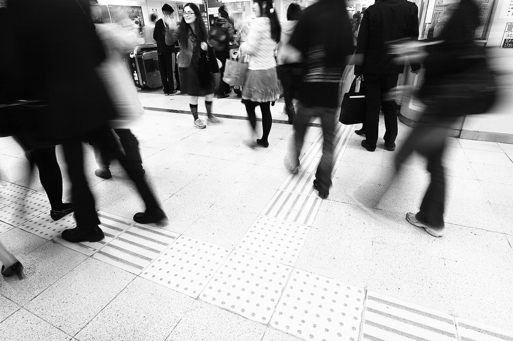 渋谷駅改札付近