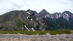 硫黄岳より赤岳