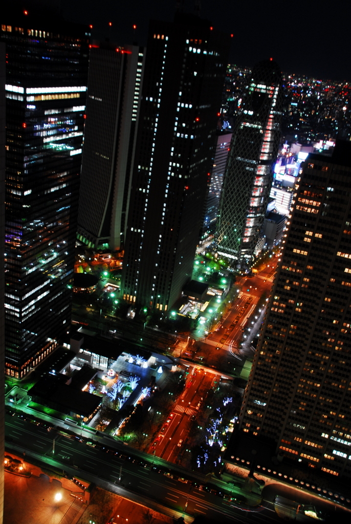 新宿都庁より