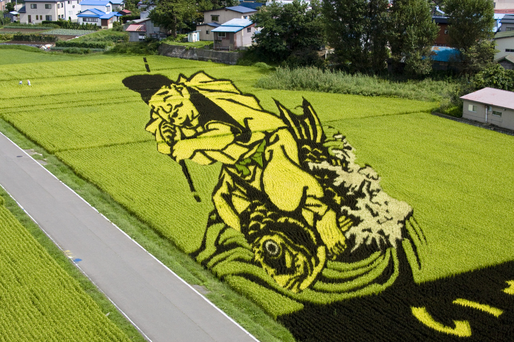 田んぼアート