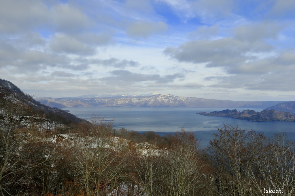 十和田湖の朝