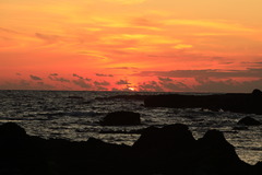 日本海の夕景２