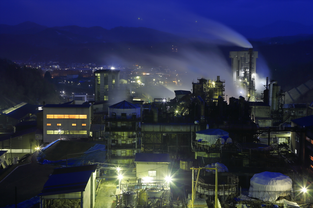 町の工場