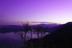十和田湖の朝