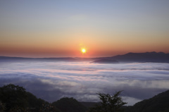 雲に包まれて