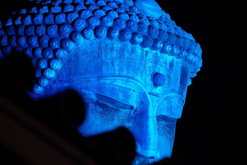 Blue Great Buddha