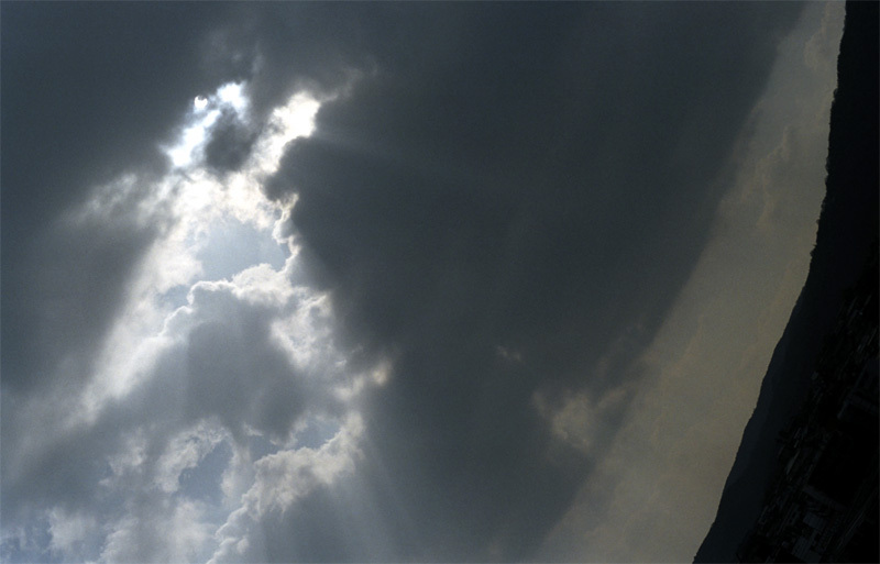 雨上がりの空