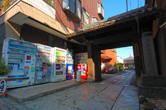 境内に自販機