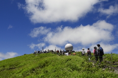 車山 山頂へ