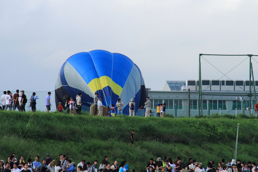 回避の着陸