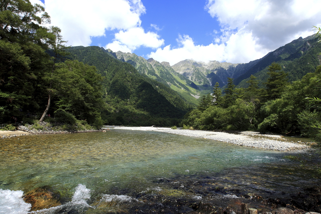 梓川映える 上高地をどうぞ-Ⅲ
