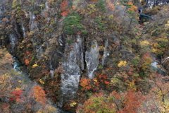 鳴子峡へ