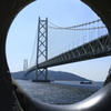 夢レンズで見る明石海峡大橋